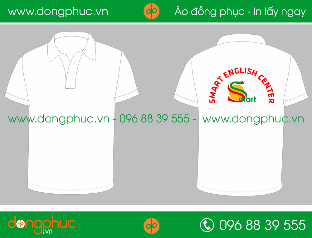 Áo phông đồng phục center Smart